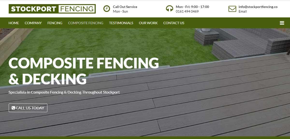 Composite Fencing & Decking in Stockport Stockport Fences